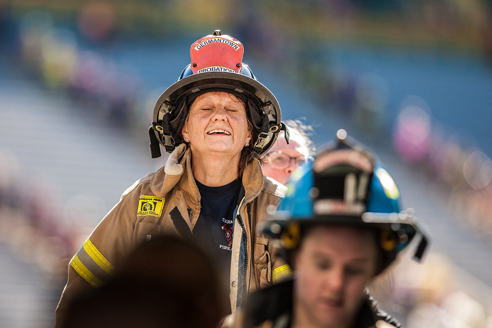 lambeau field 9 11 stair climb